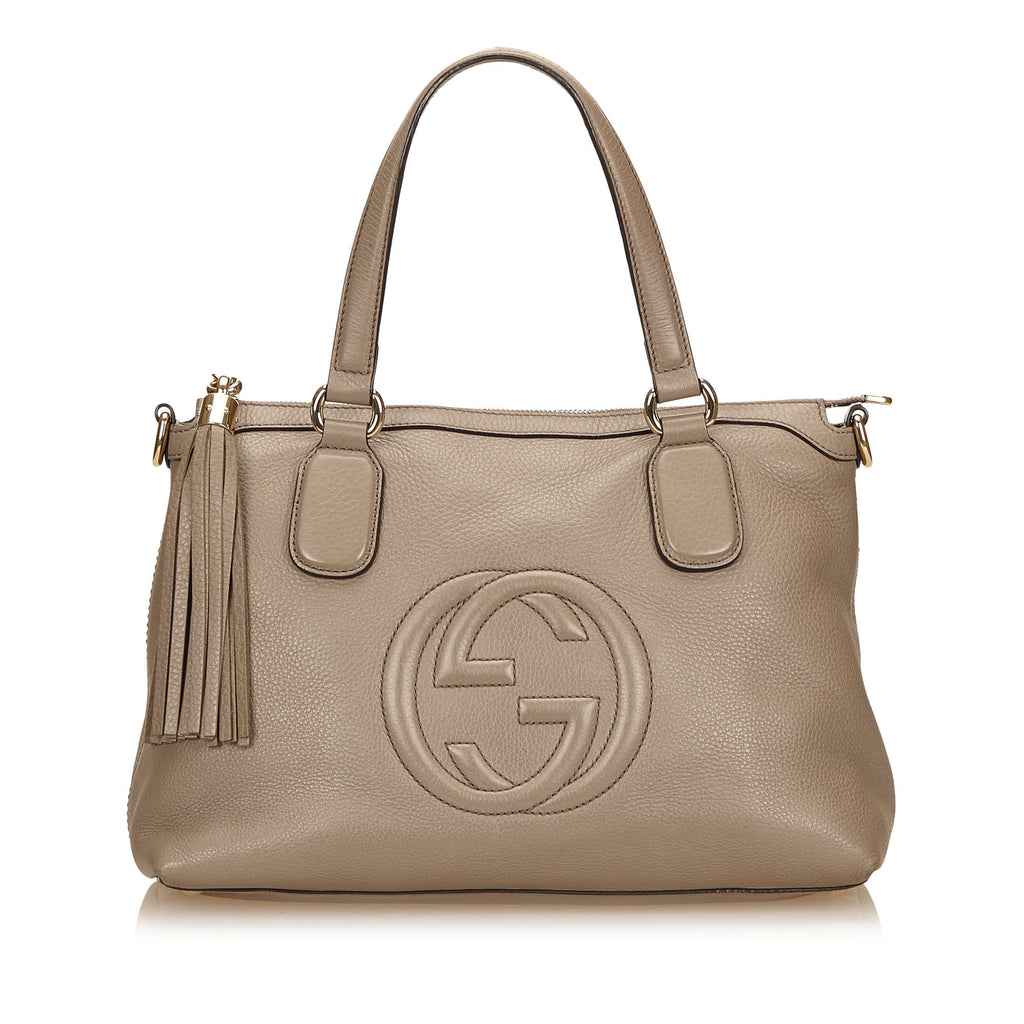 Gucci Soho Convertible Leather Tassel Bag