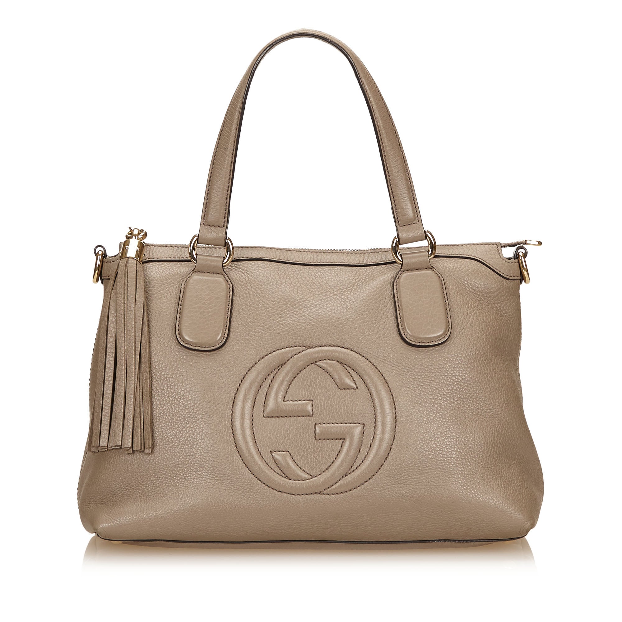 Gucci Soho Convertible Leather Tassel Bag