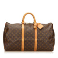 Louis Vuitto Keepall 50 Monogram Canvas Travel Bag