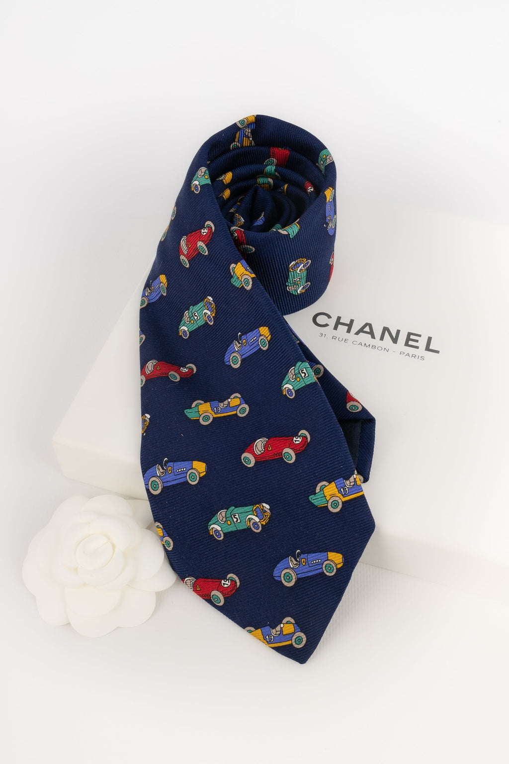 Cravate en soie Chanel