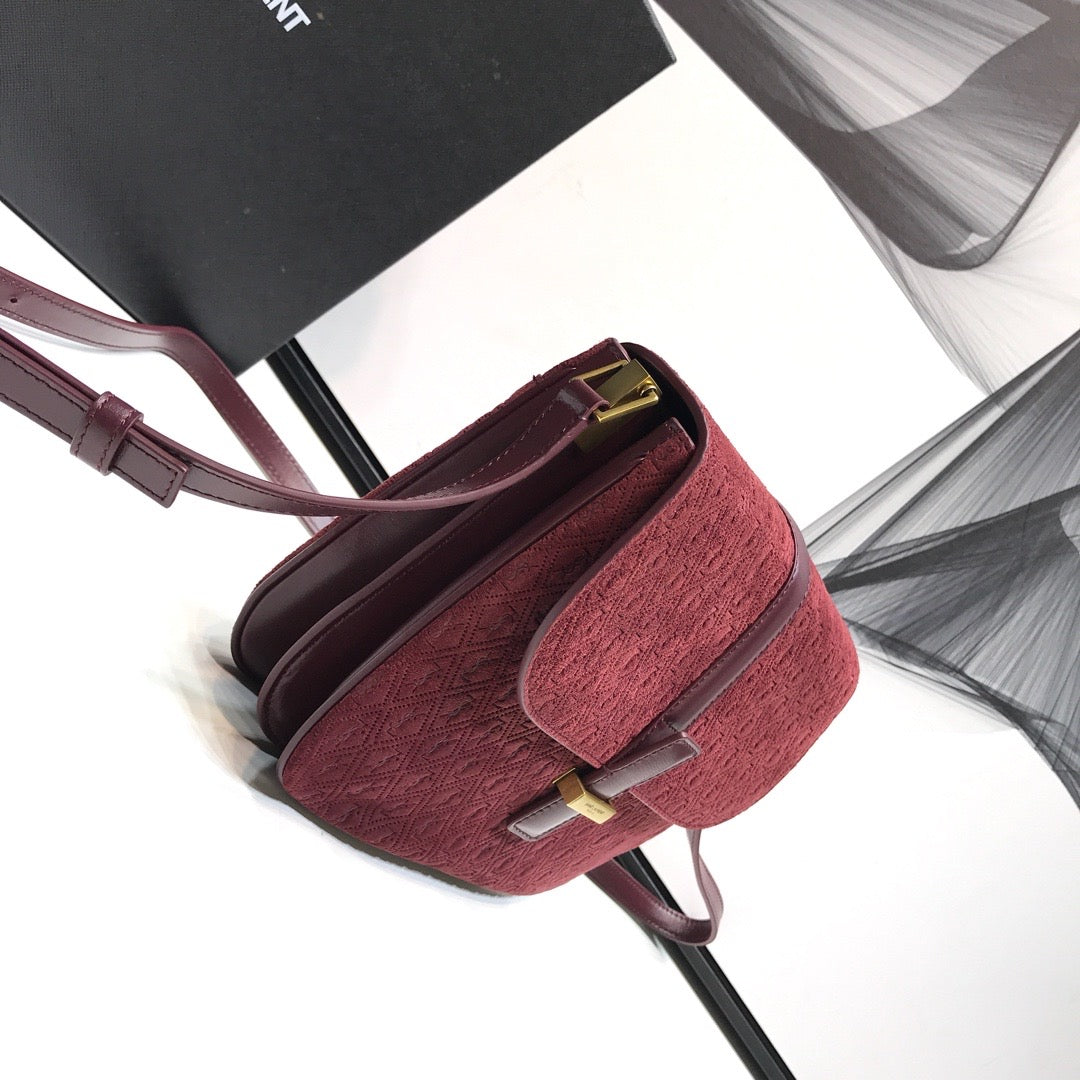GLAMI Le Monogramme Small Satchel In Monogram Canvas And Smooth Bungurdy For Women 9in/23cm YSL