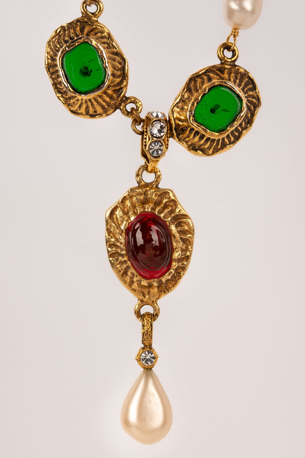 Collier byzantin Chanel 1985