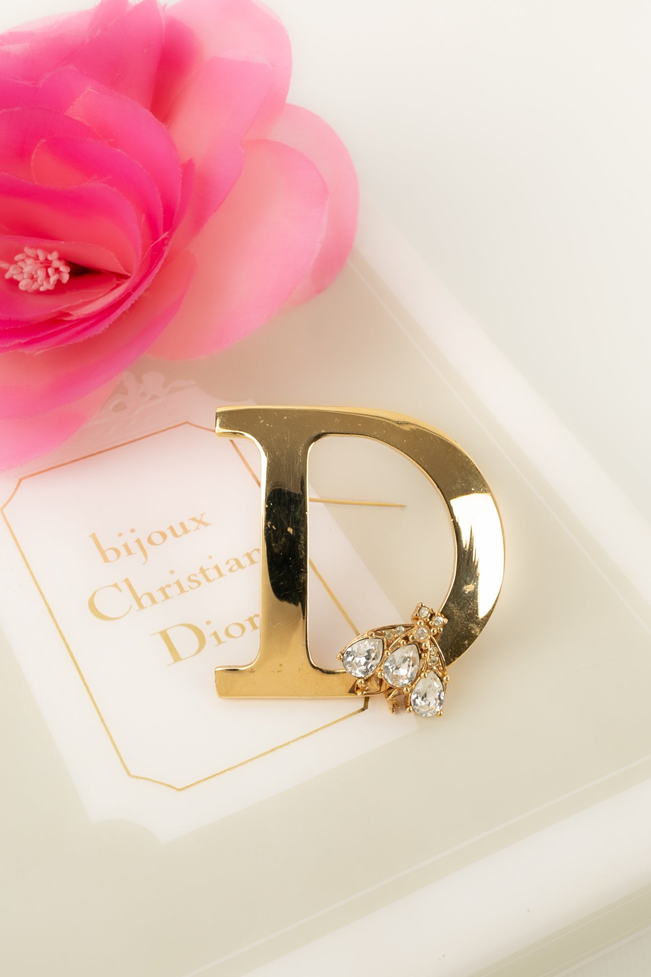 Broche dorÃƒÆ’Ã‚Â©e Dior