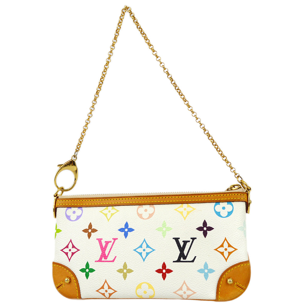 Louis Vuitton Multicolor Pochette Milla MM Chain Handbag M60096