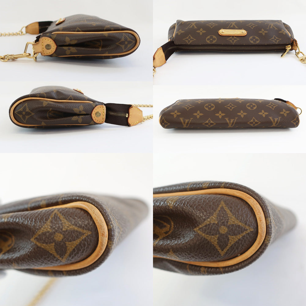 Louis Vuitton Monogram EVA M95567 2WAY Brown Tea G  Handbag Handbag