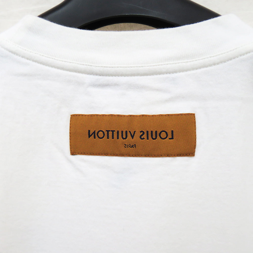 Louis Vuitton Printed Cotton  1ABXRA Cotton LV Bird  White S Size  y Apparel