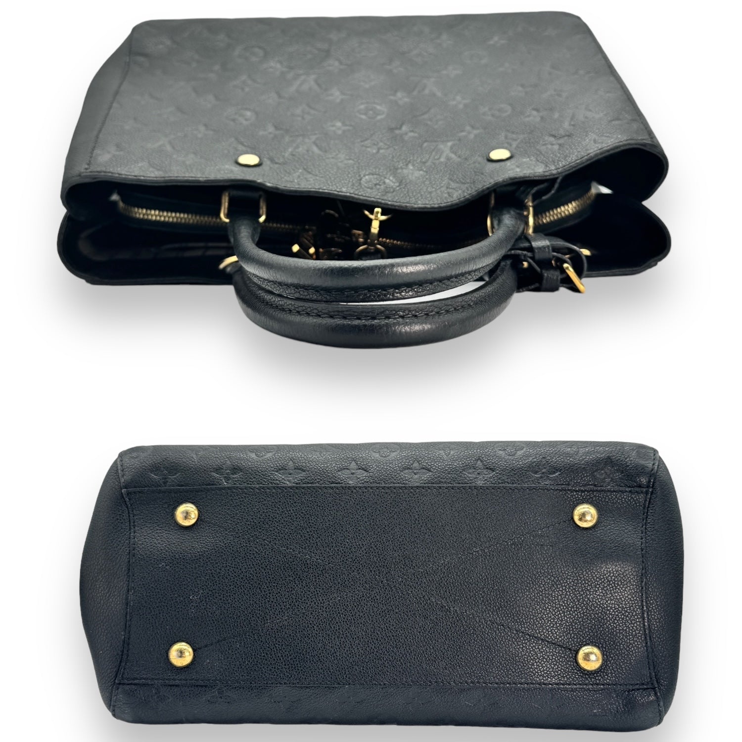 Louis Vuitton Monogram Empreinte Leather Montaigne MM Handbag