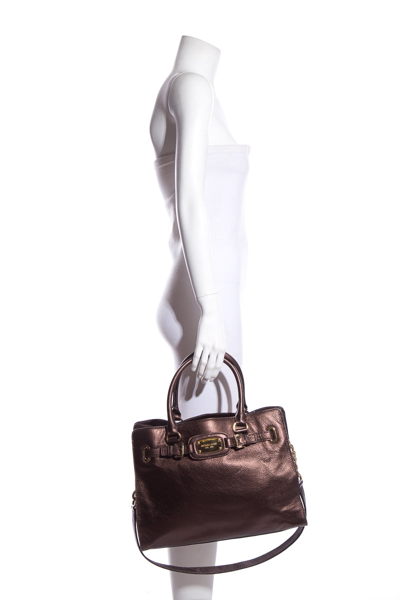 Michael Kors Bronze Shoulder Bag