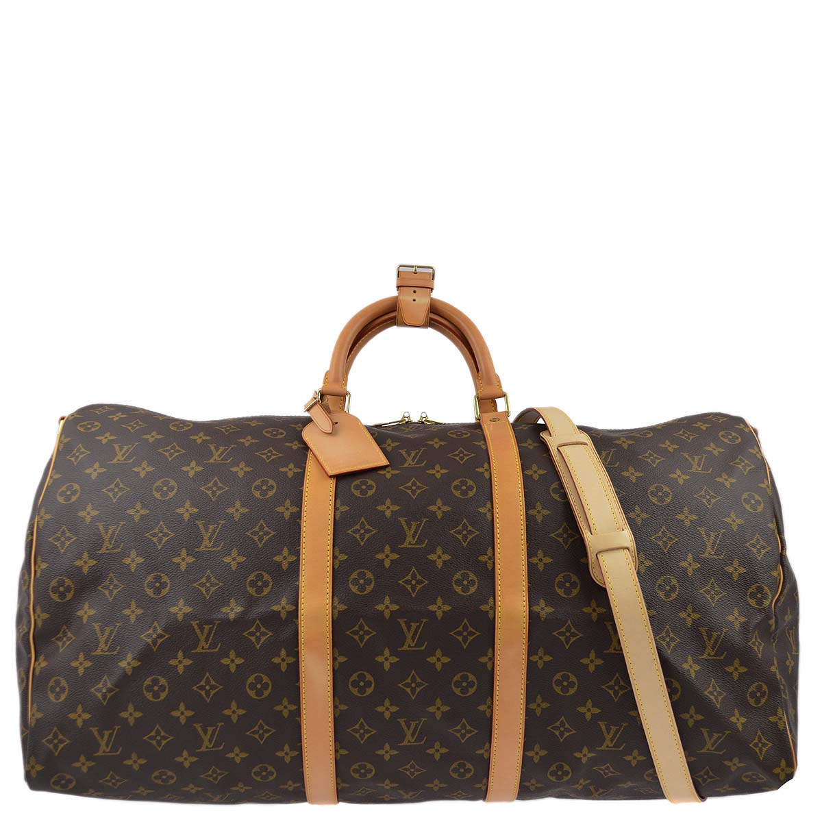 Louis Vuitton 1999 Monogram Keepall Bandouliere 60 2way Duffle M41412