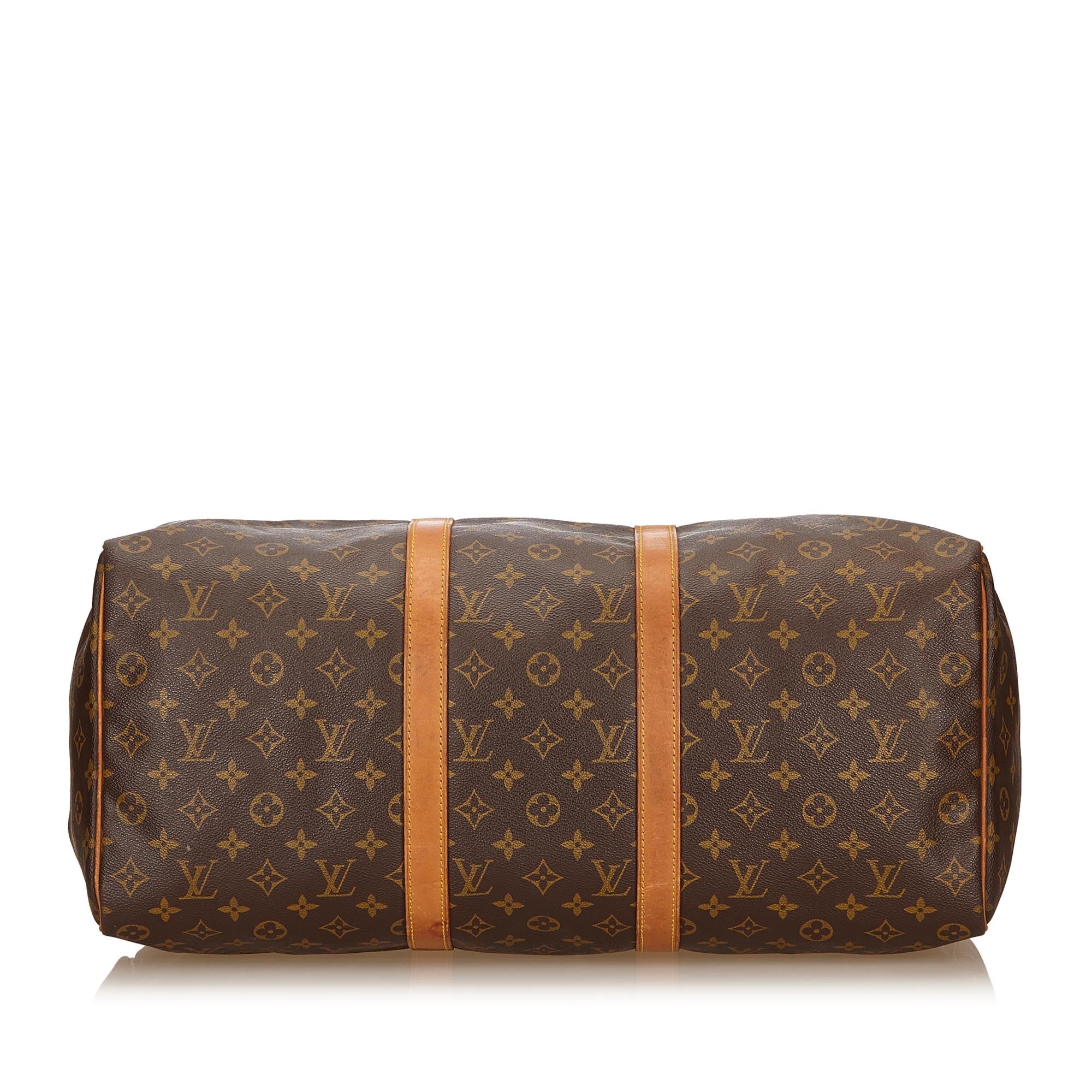 Louis Vuitto Keepall 50 Monogram Canvas Travel Bag