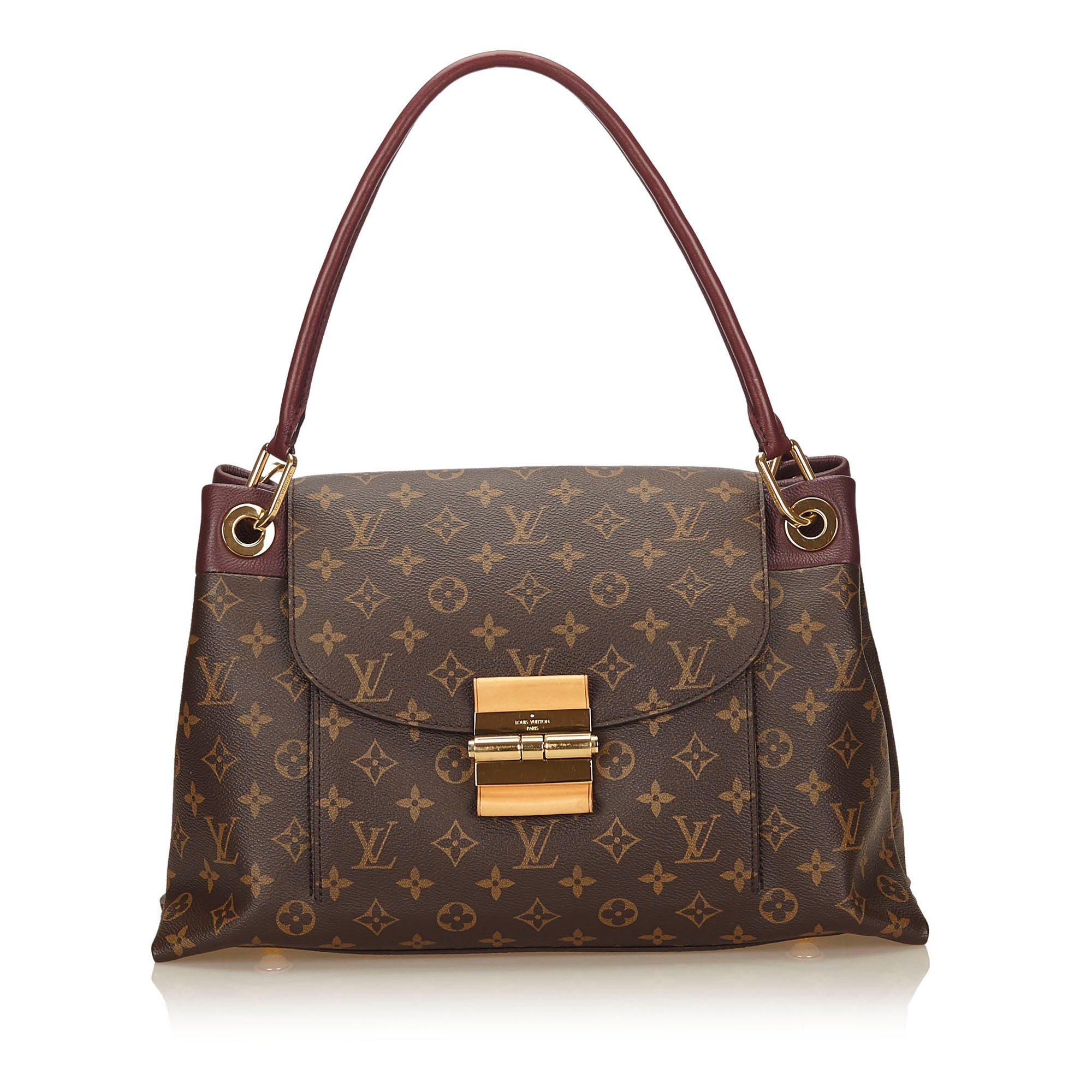 Louis Vuitto Olympe Bordeaux Monogram Canvas Shoulder Bag