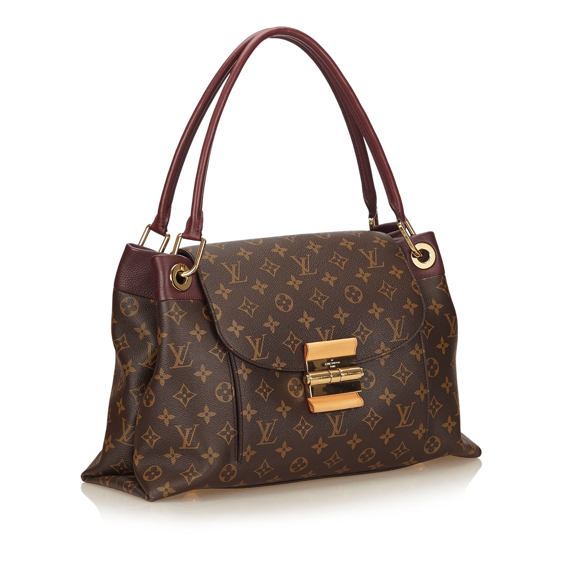 Louis Vuitto Olympe Bordeaux Monogram Canvas Shoulder Bag