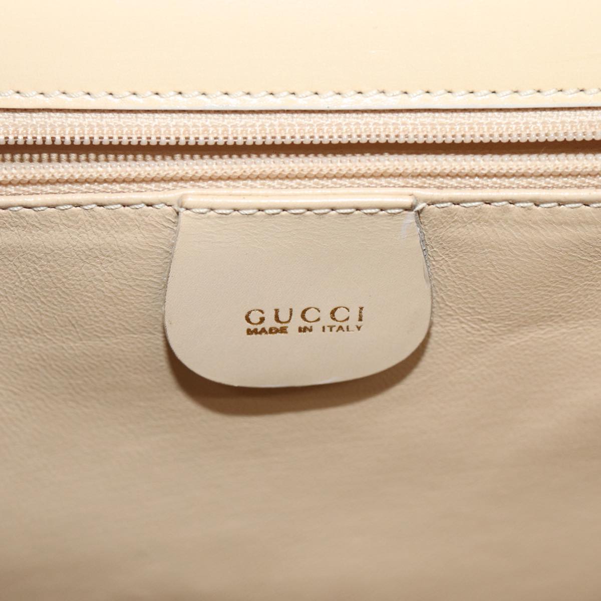 GUCCI Hand Bag Leather Beige 000 2026 0258 80068