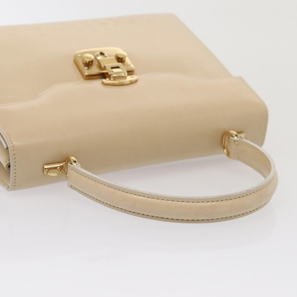 GUCCI Hand Bag Leather Beige 000 2026 0258 80068