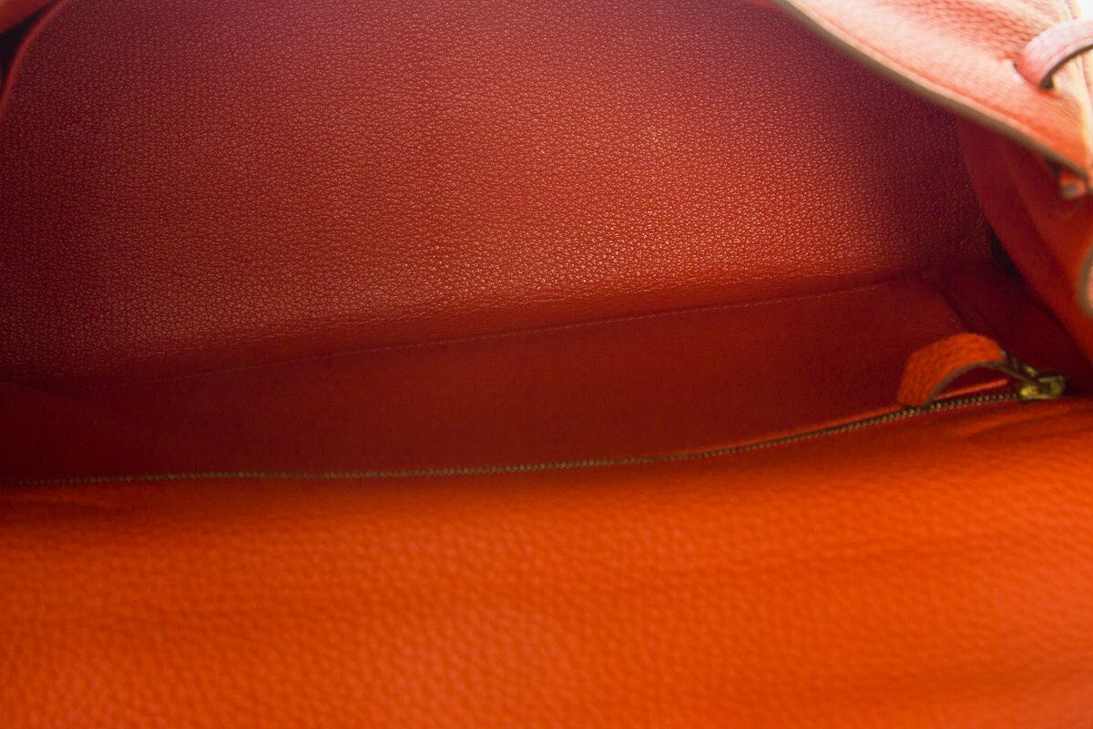 HermÃƒÆ’Ã‚Â¨s Cappucine Kelly 32 Togo GHW  Handbag