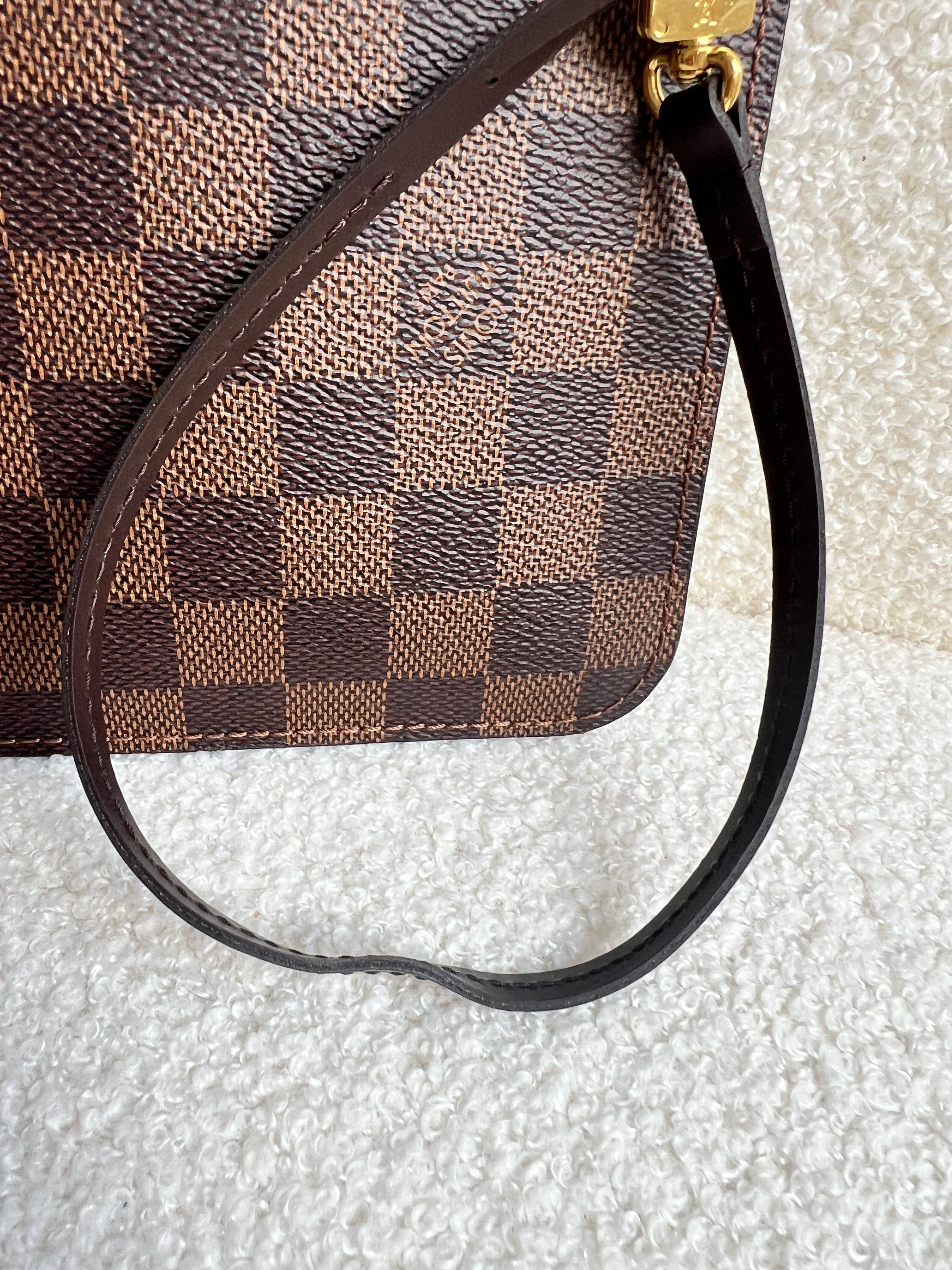 Louis Vuitton Pouch (from Neverfull) in Damier Ebene