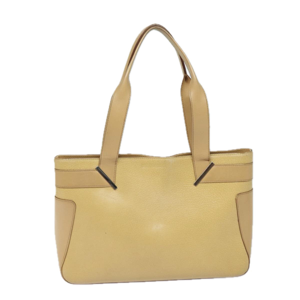 GUCCI Hand Bag Leather Beige 002 1135 80121