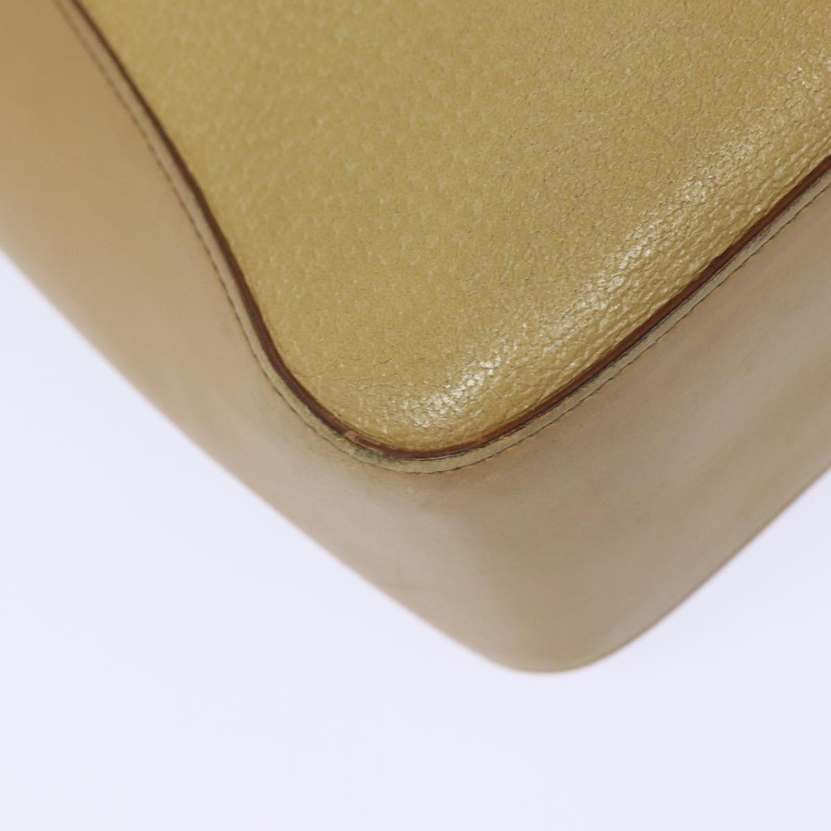 GUCCI Hand Bag Leather Beige 002 1135 80121