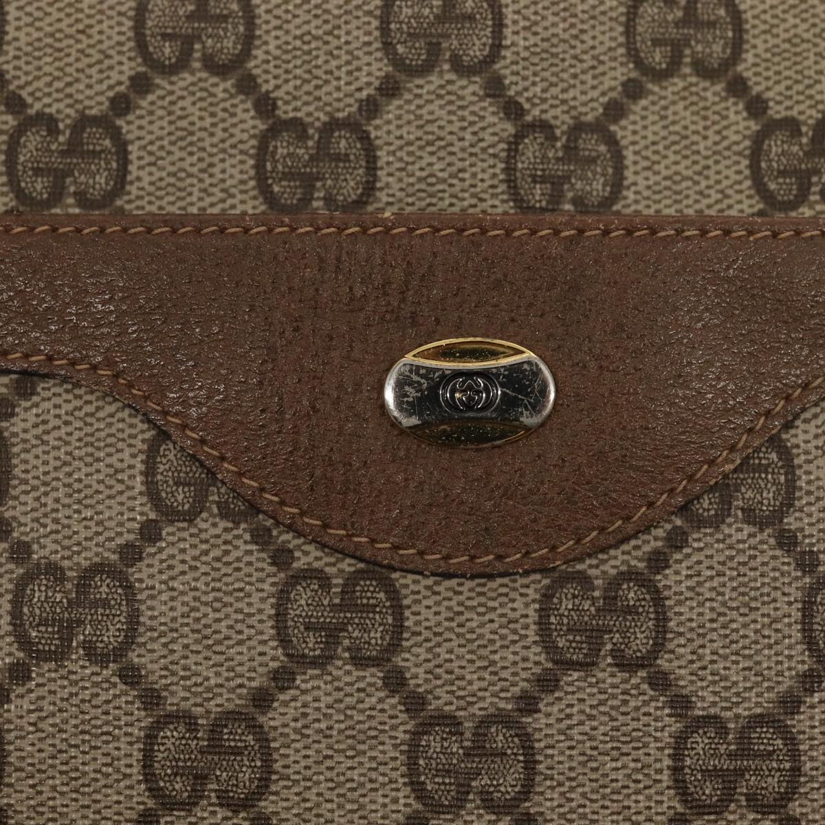 GUCCI GG Supreme Web Sherry Line Tote Bag PVC Beige Red 39 02 003 80139