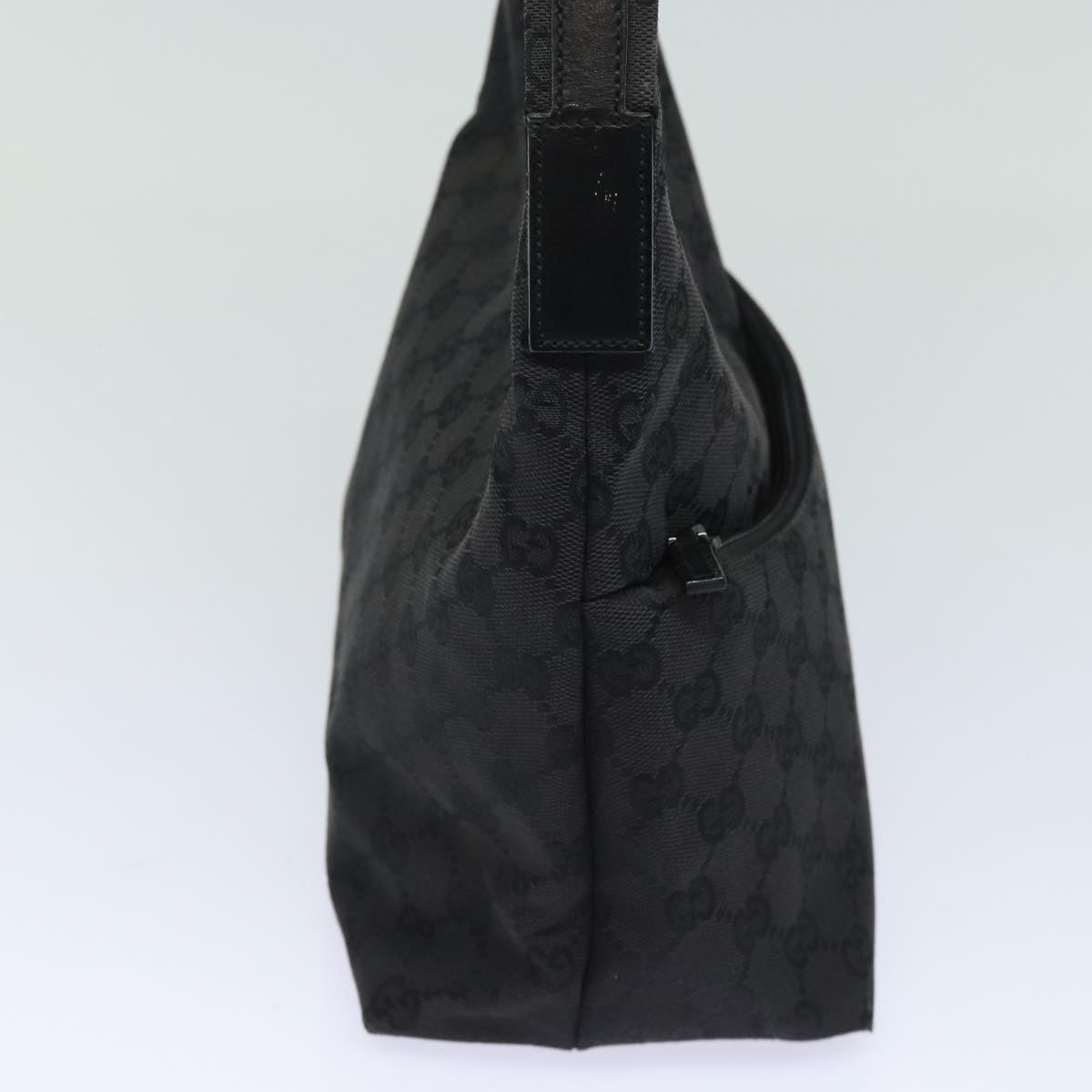 GUCCI GG Canvas Shoulder Bag Black 001 3386 80141