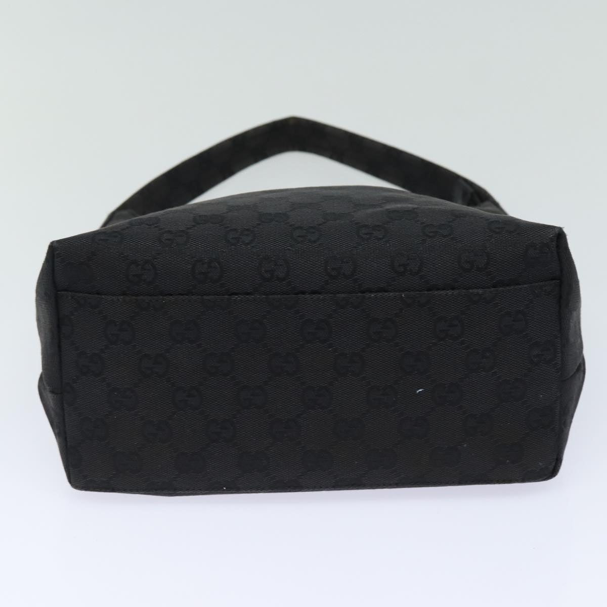 GUCCI GG Canvas Shoulder Bag Black 001 3386 80141