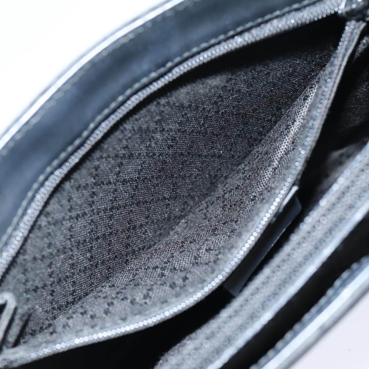 GUCCI GG Canvas Shoulder Bag Nylon Black 80174