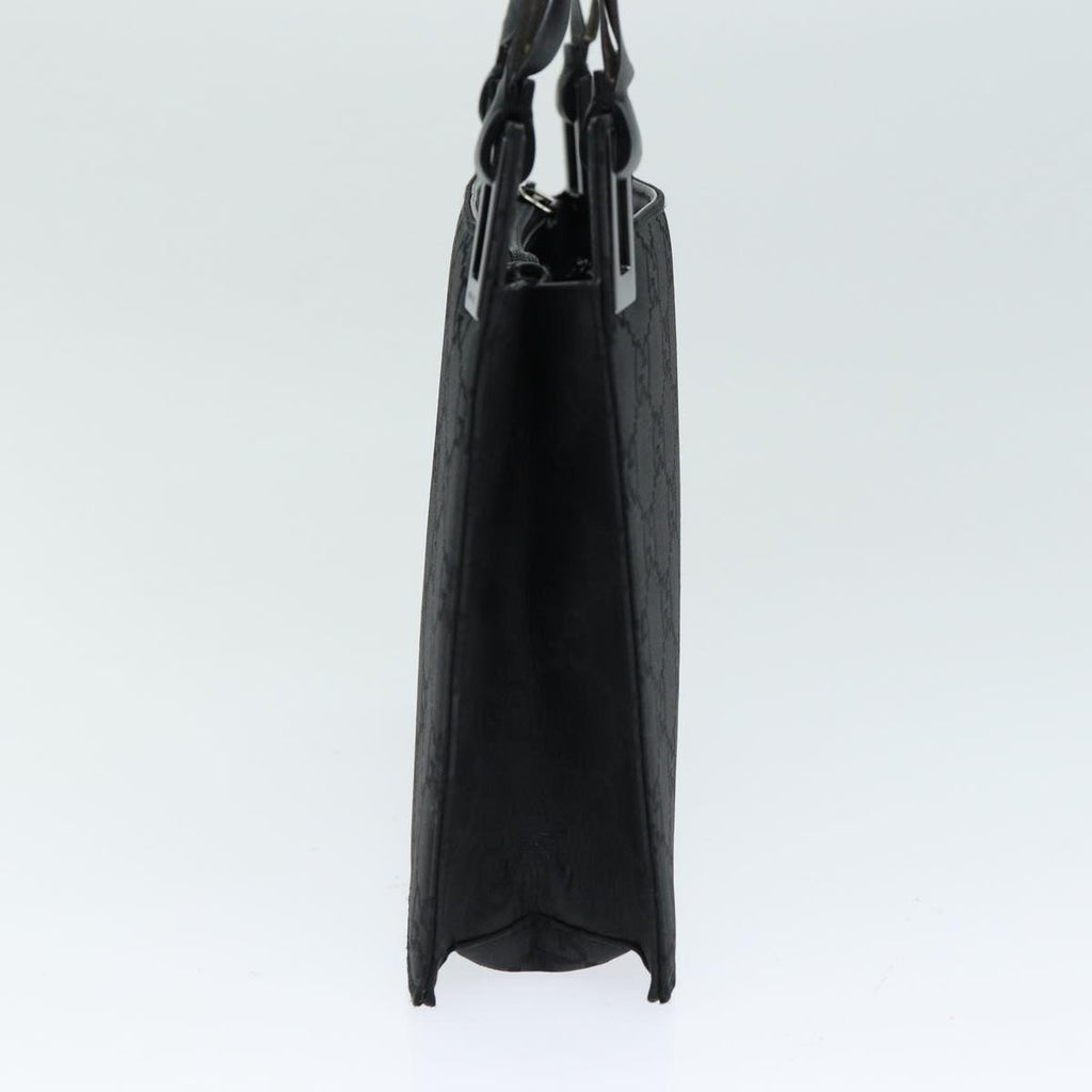 GUCCI GG Canvas Shoulder Bag Nylon Black 80174
