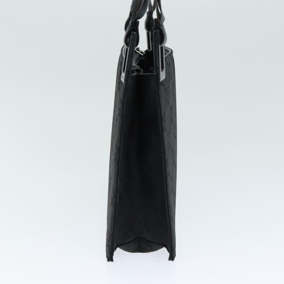 GUCCI GG Canvas Shoulder Bag Nylon Black 80174