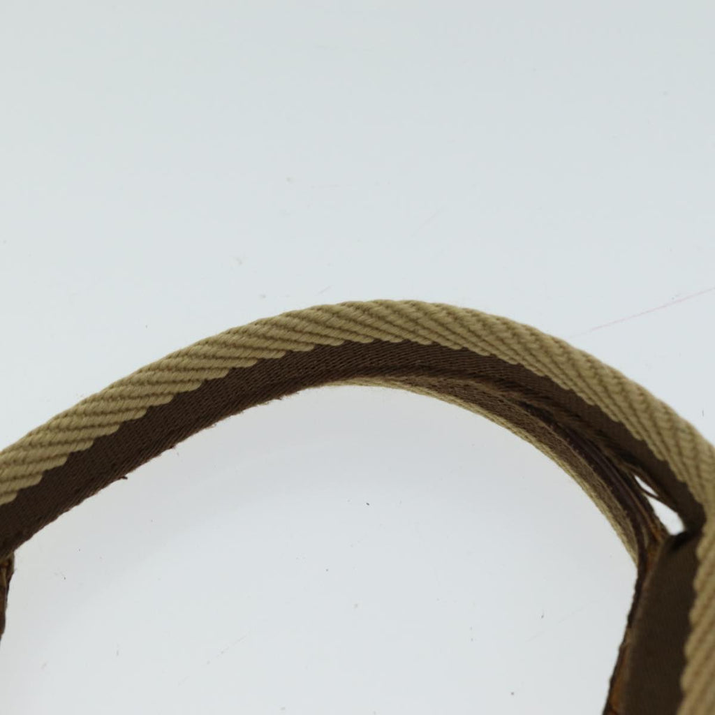 GUCCI Hand Bag Leather Beige 80175