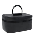 GUCCI Vanity Cosmetic Pouch Leather Black 80238