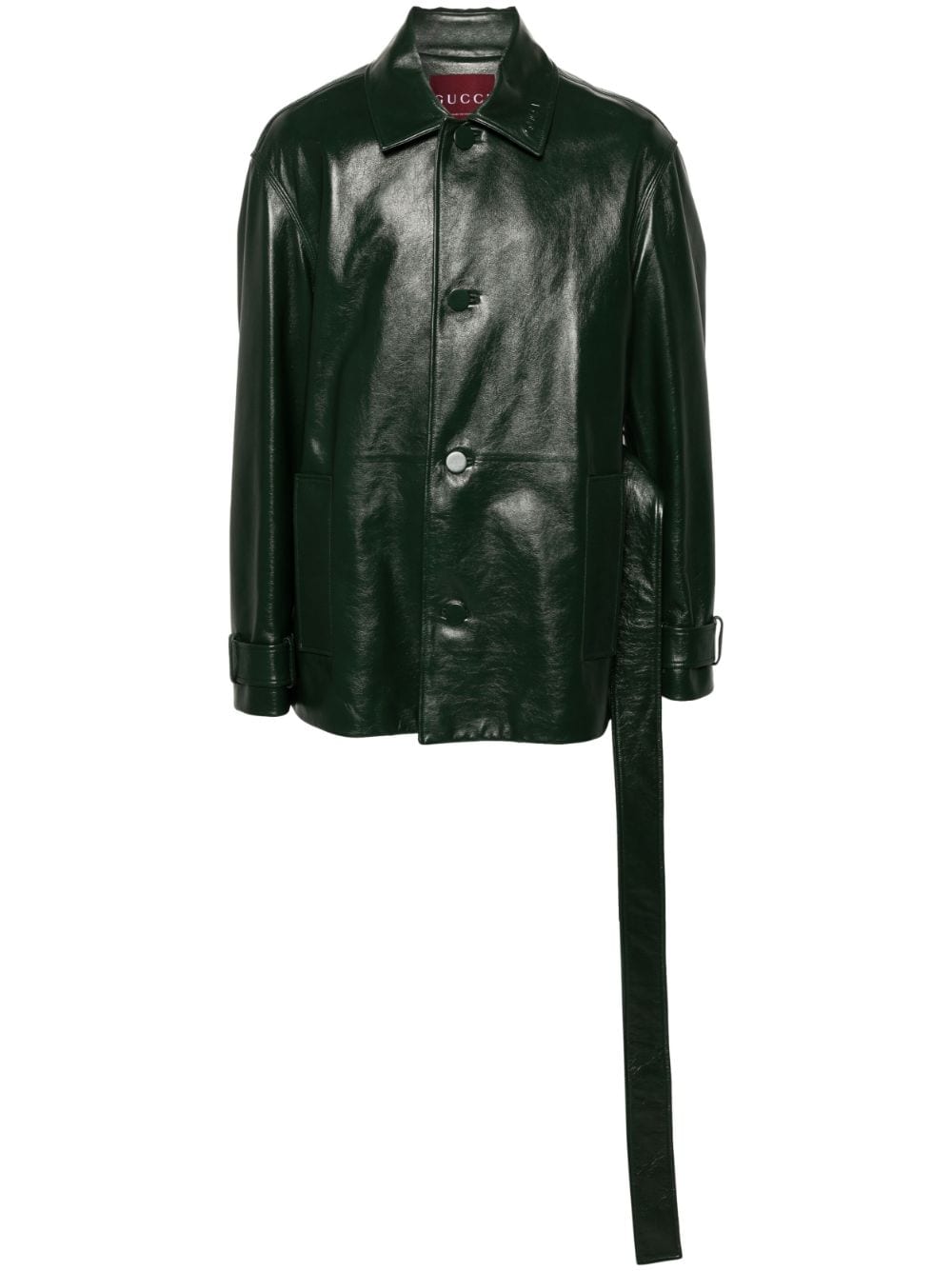 GUCCI Men's Skin Lucida Trench Coat