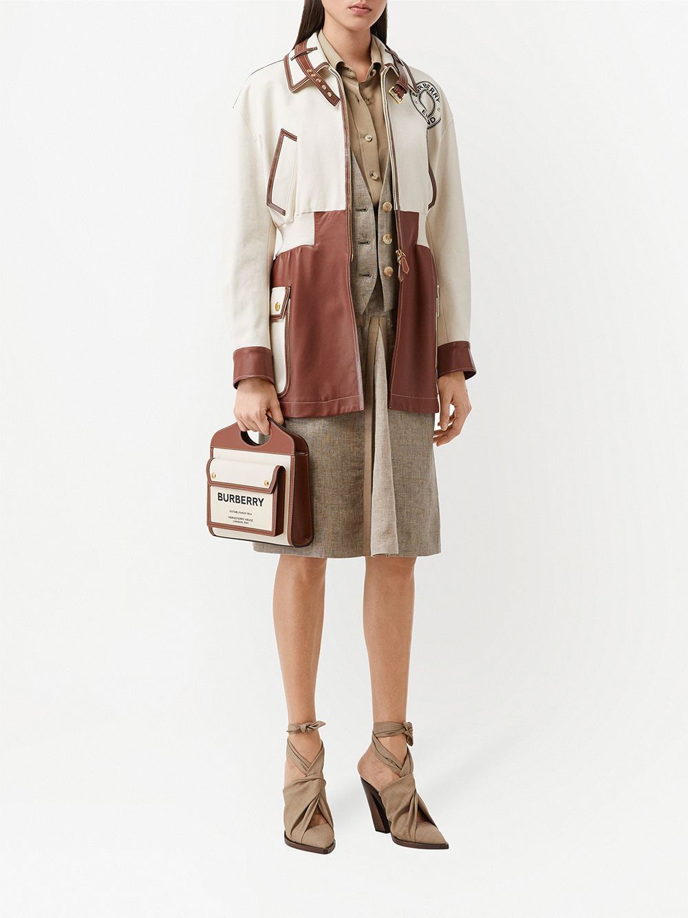 POCKET CANVAS HANDBAG