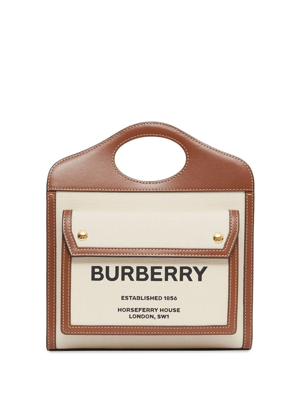 POCKET CANVAS HANDBAG