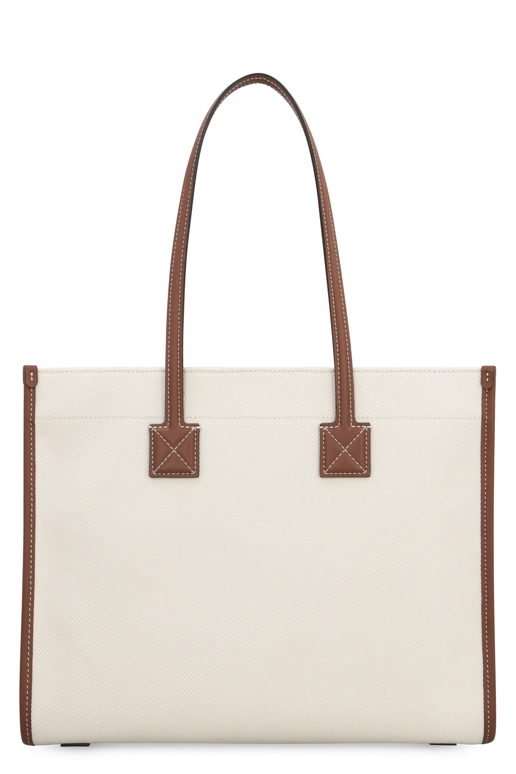 FREYA SMALL BEIGE/LEATHER TOTE