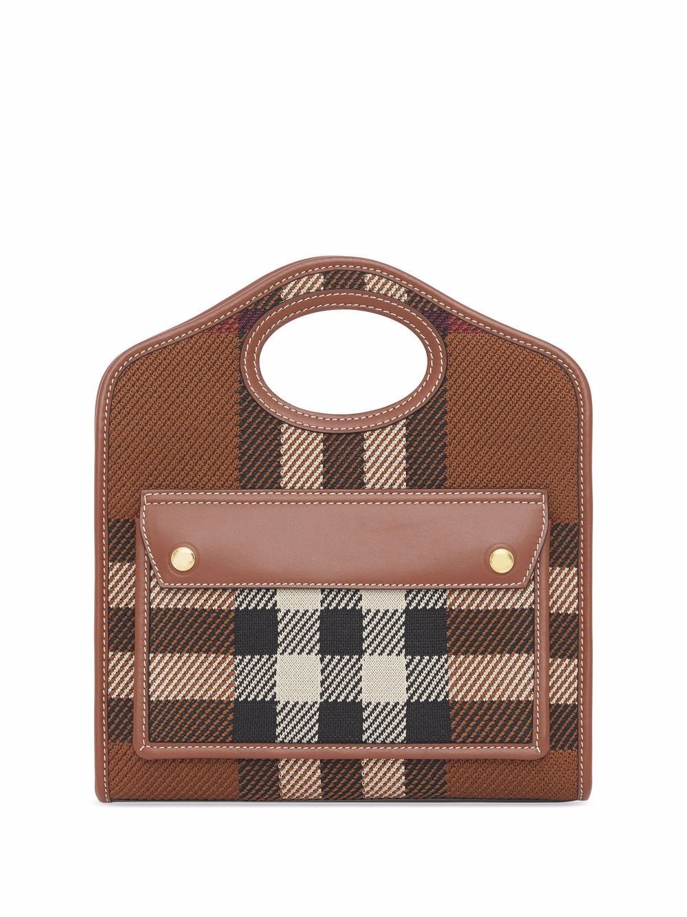 MINI CHECK POCKET BAG