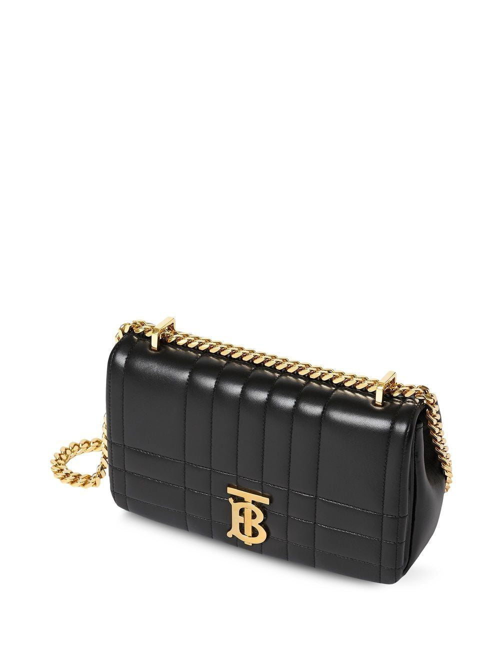 BURBERRY QUILTED LEATHER SMALL LOLA BAG