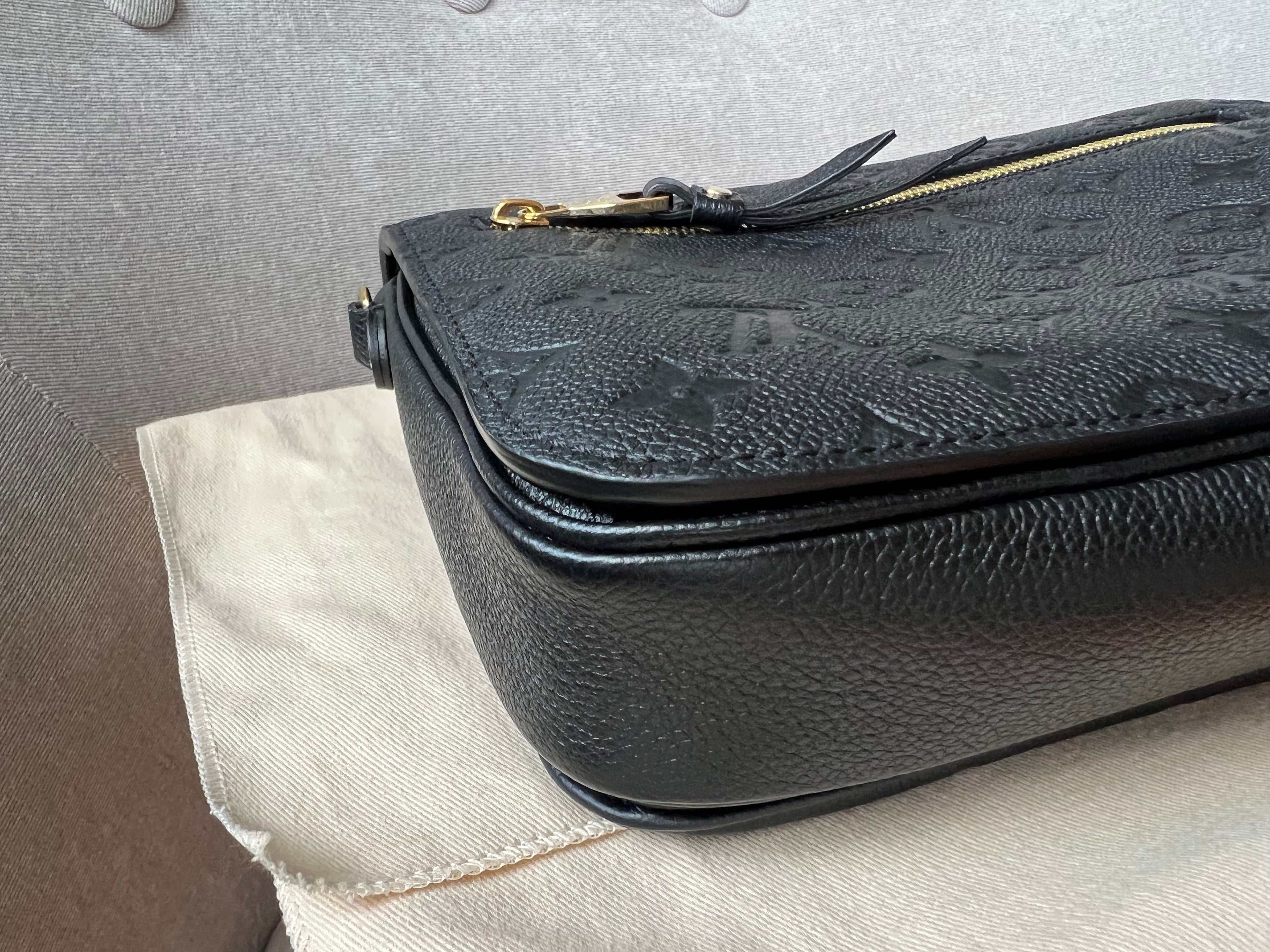 Louis Vuitton Pochette Metis Black Empreinte (RRP £2,110)