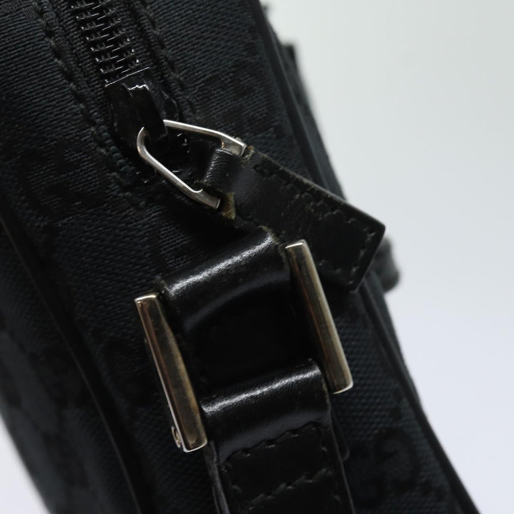 GUCCI GG Canvas Clutch Bag Black 018 1616 80604