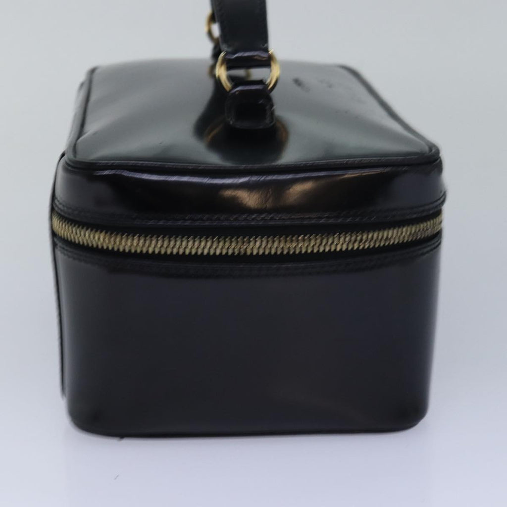 GUCCI Vanity Cosmetic Pouch Patent leather Black 032 1956 0150 80625