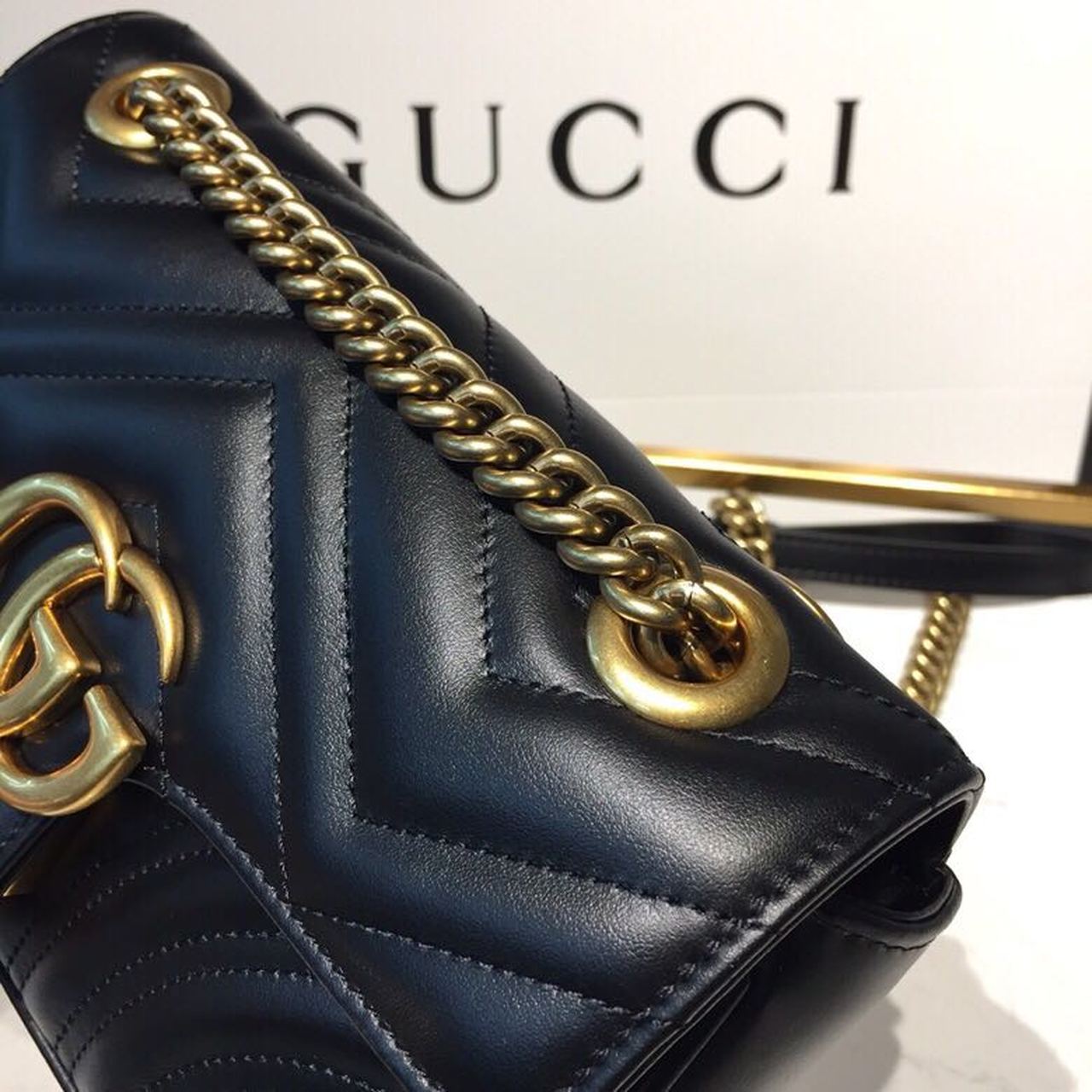 Glami Marmont MatelassÃƒÂ© Mini Bag Black MatelassÃƒÂ© Chevron With A Heart For Women 9in/22cm Glami 446744 DTGLAMIT 1000