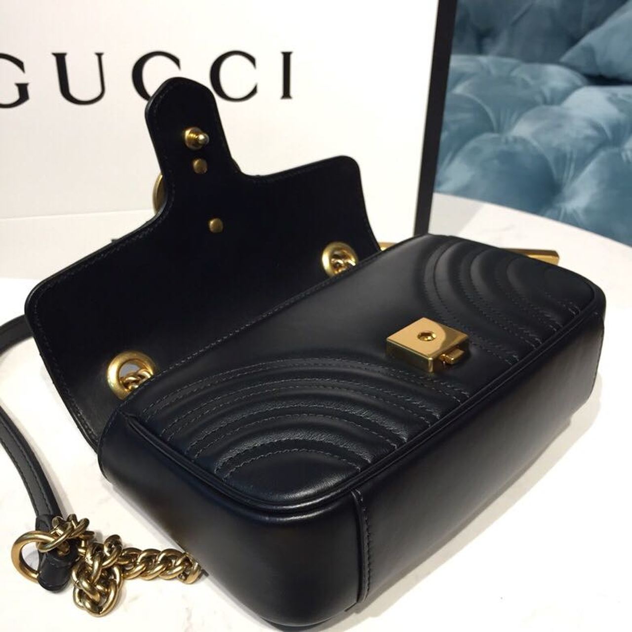 Glami Marmont MatelassÃƒÂ© Mini Bag Black MatelassÃƒÂ© Chevron With A Heart For Women 9in/22cm Glami 446744 DTGLAMIT 1000