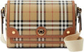 NOTE CHECK CROSSBODY BAG