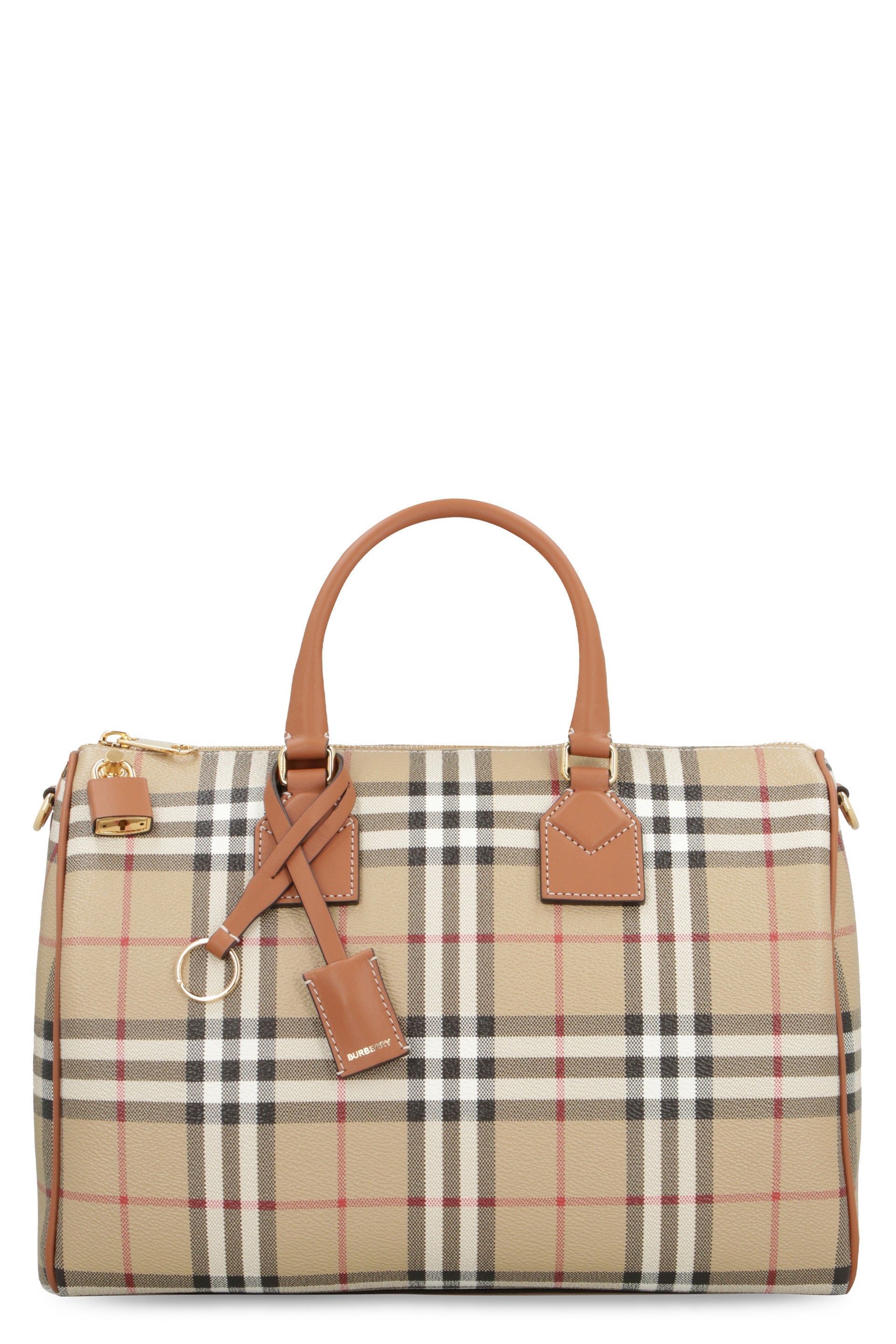 COATED CANVAS MEDIUM BOWLING BAG