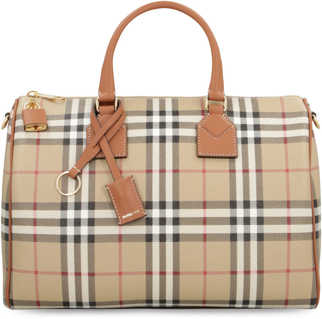 COATED CANVAS MEDIUM BOWLING BAG