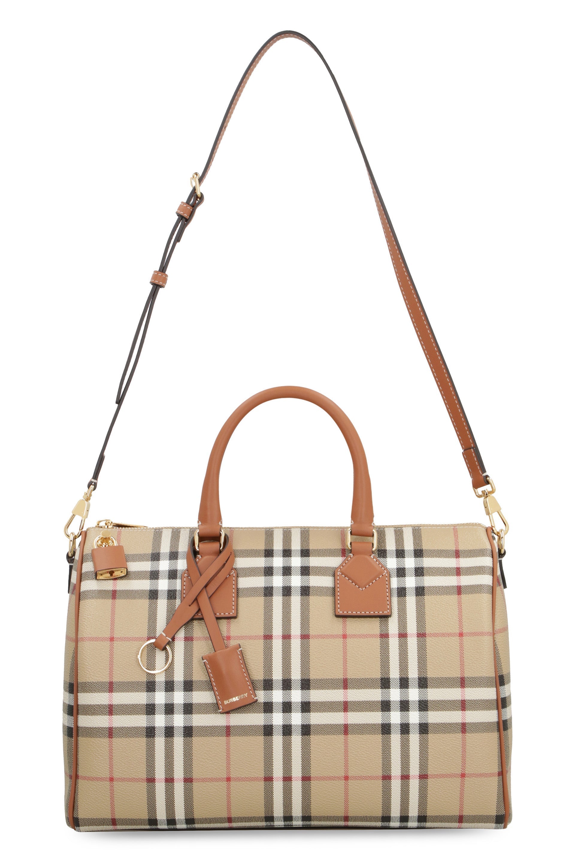 COATED CANVAS MEDIUM BOWLING BAG