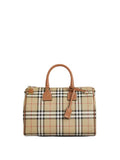 Check Medium Bowling Bag