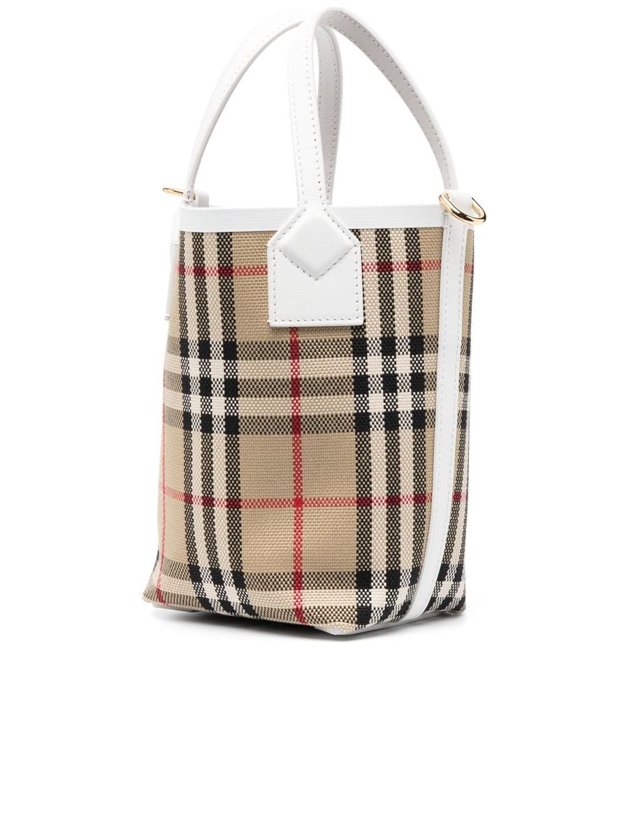 Mini London Vintage-Check Tote