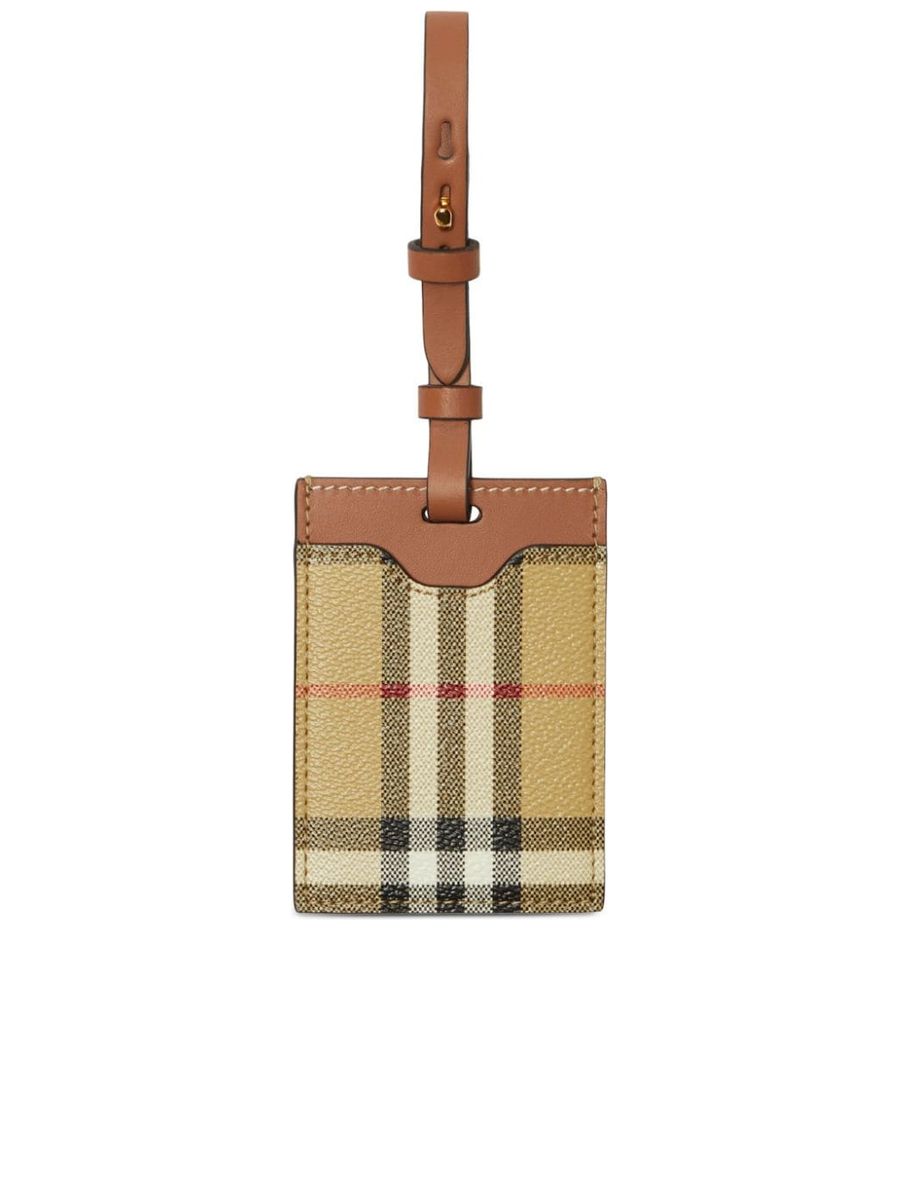 Housecheck Leather Luggage Tag