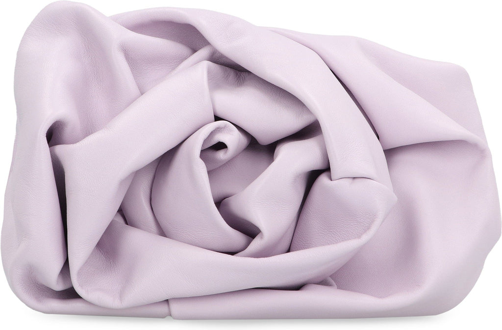 ROSE LEATHER CLUTCH