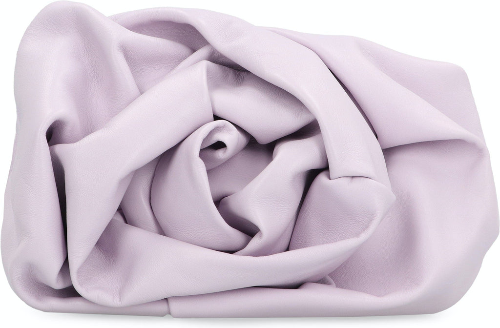 ROSE LEATHER CLUTCH